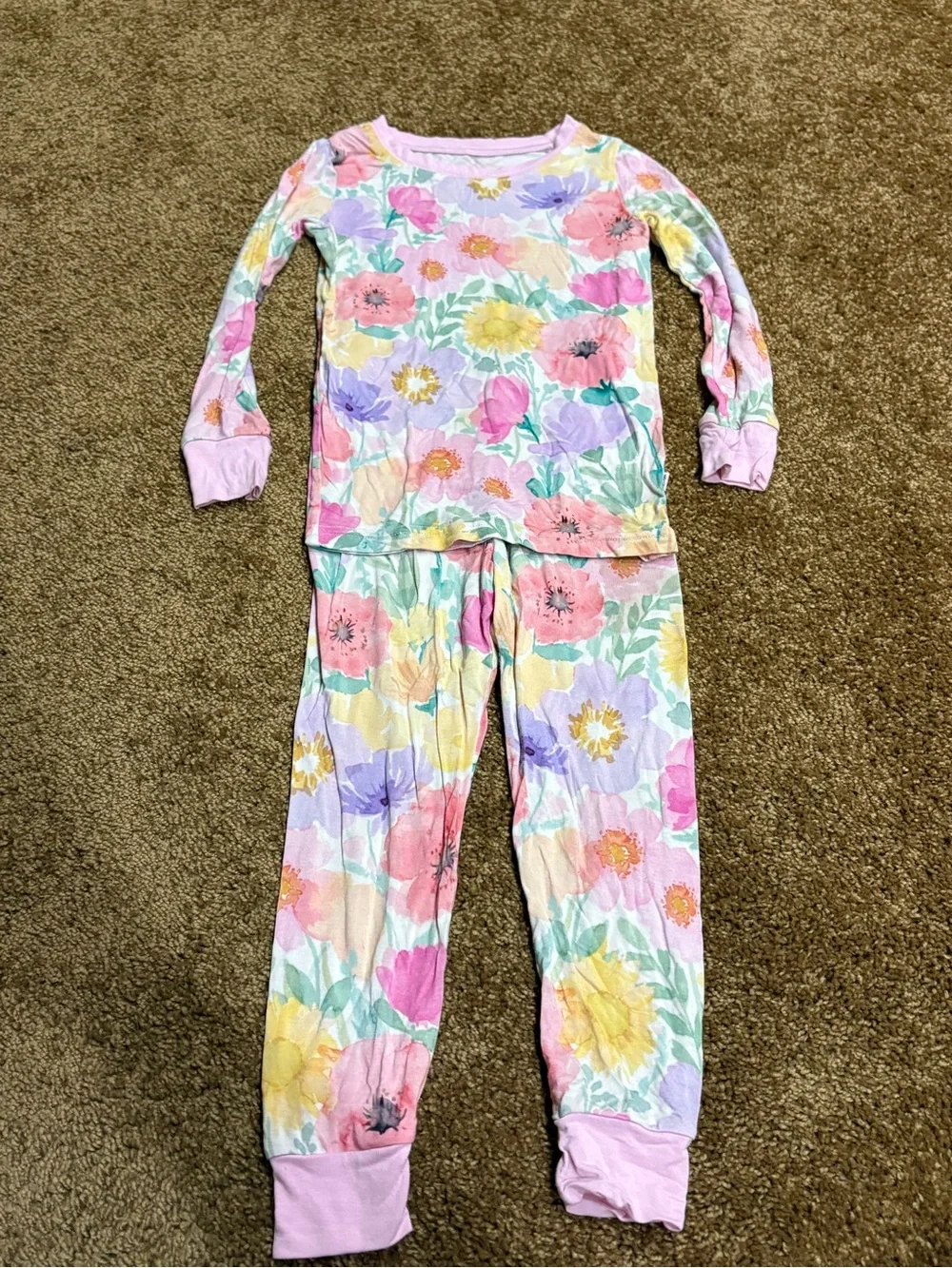 Little Sleepies Wildflower Bamboo Pajama 2t